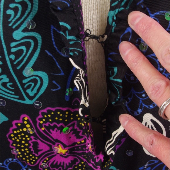 Sequin blazer vintage Redd jeans - Picture 5 of 6